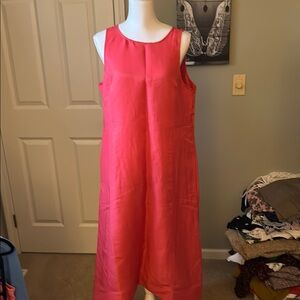 J. Jill Coral Midi Dress